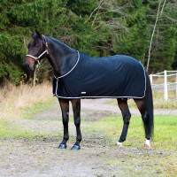 Zomerdeken Pritex Finn-Tack BL/BL/WH/S Zwart Zomerdeken Pritex Finn-Tack BL/BL/WH/S Zwart