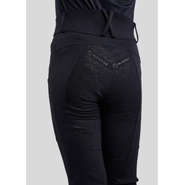 Montar Logo junior full grip legging Marine Marineblauw