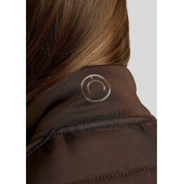 Mouwloze bodywarmer Montar Emma Junior Bruin