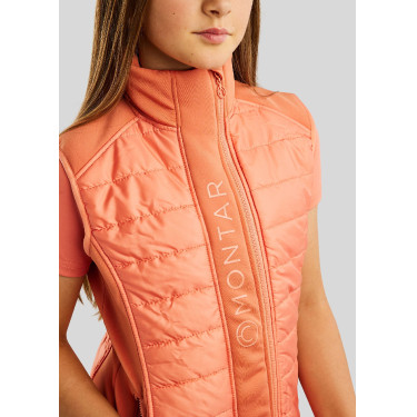 Mouwloze bodywarmer Montar Emma Junior Watermeloen Roze