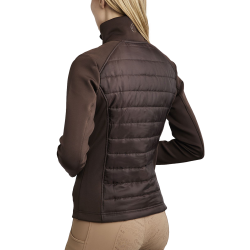 Montar Emma gewatteerd damesjack Bruin