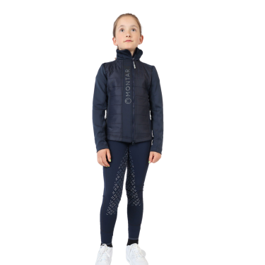 Montar Emma junior jas Marine Marineblauw
