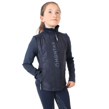 Montar Emma junior jas Marine Marineblauw