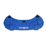 Scaldamuscoli per orecchie e collo Finn-Tack Pro Blauw