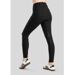 Montar MoZuna Refined Pintucks broek met gun metal kristallen en kniestukken grip voor dames