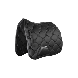 Montar dressuur zadeldek Flow Logoquilted Zwart Montar dressuur zadeldek Flow Logoquilted Zwart