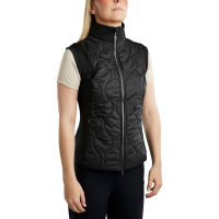 Mouwloze donsjas Hybrid Montar MoMary gun metals crystals dames Zwart Mouwloze donsjas Hybrid Montar MoMary gun metals crystals dames Zwart