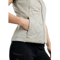 Mouwloze donsjas Hybrid Montar MoMary gun metals crystals dames Zwart Mouwloze donsjas Hybrid Montar MoMary gun metals crystals dames Zwart