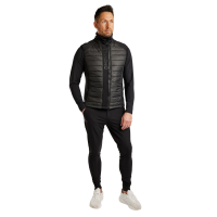 Mouwloze gewatteerde jas Montar Emanuel Quilt dames Zwart Mouwloze gewatteerde jas Montar Emanuel Quilt dames Zwart