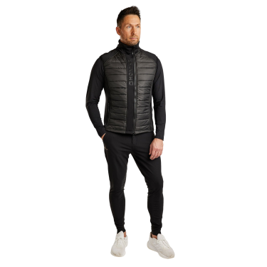 Mouwloze gewatteerde jas Montar Emanuel Quilt dames