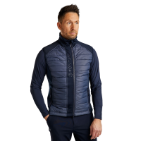 Mouwloze gewatteerde jas Montar Emanuel Quilt dames Zwart