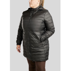 Lange gewatteerde jas Montar MoKately Curve dames