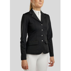 Wedstrijdjasje Montar MoAviana dames met crystal caviar decoratie