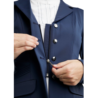 Wedstrijdjas Montar MoKatniss crystal gun metal dames Marine Marineblauw Wedstrijdjas Montar MoKatniss crystal gun metal dames Marine Marineblauw