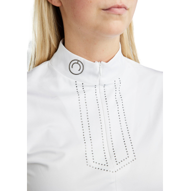 Wedstrijdpolo Montar MoViolet crystal gun metal dames Wedstrijdpolo Montar MoViolet crystal gun metal dames