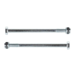 Bout voor wiel Finn-Tack 150mm + moer M10