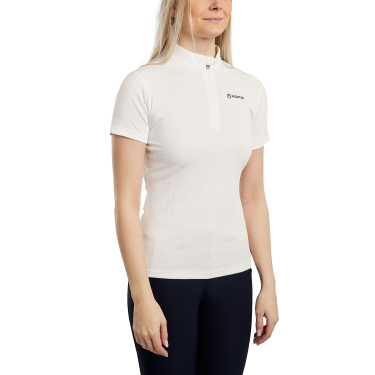 Montar MoCilia verfijnd trainingspolo met korte mouwen Jacquard dames Montar MoCilia verfijnd trainingspolo met korte mouwen Jacquard dames