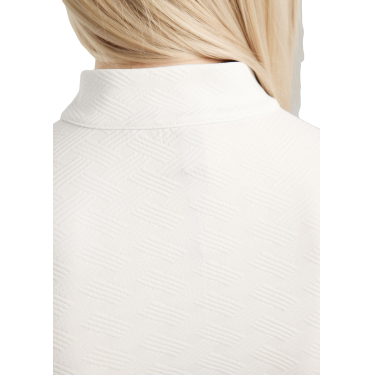 Montar MoCilia verfijnd trainingspolo met korte mouwen Jacquard dames Montar MoCilia verfijnd trainingspolo met korte mouwen Jacquard dames