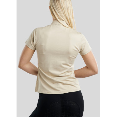 Montar MoBriella Junior trainingsshirt met crystal gun metal