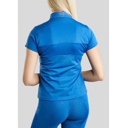 Rebel Montar trainings-T-shirt met korte mouwen rosegoud logo dames