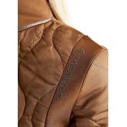 Hybride jas Montar MoMary kristallen gun metal dames Karamel Bruin Hybride jas Montar MoMary kristallen gun metal dames Karamel Bruin