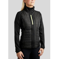Hybride jas Montar MoStella met contrasterende logoprint voor dames