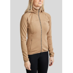 Softshell jas Montar MoWendy full zip met lasergeprint logo dames