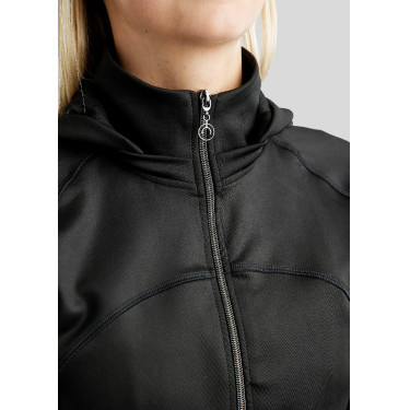 Softshell jas Montar MoBlair Junior full zip kristallen gun metal afneembare capuchon Softshell jas Montar MoBlair Junior full zip kristallen gun metal afneembare capuchon