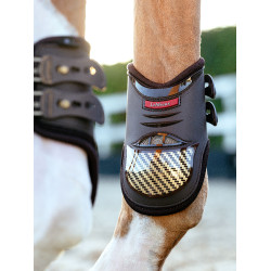 Einfache Gamaschen Exo-Flex® LeMieux Bruin / goudkleurig Einfache Gamaschen Exo-Flex® LeMieux Bruin / goudkleurig