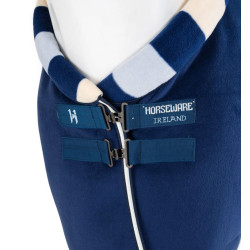 Horseware Newmarket Cosy Fleece Cooler fleecedeken Marine witney Marineblauw