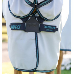 Horseware Amigo Ripstop Pony eczeemdeken Azurblauw / Marine / Elektrisch blauw Horseware Amigo Ripstop Pony eczeemdeken Azurblauw / Marine / Elektrisch blauw