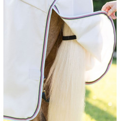 Horseware Amigo Ripstop Pony eczeemdeken Zilver / citroen / marine / roze / blauw