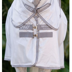 Horseware Amigo Geïntegreerde Vliegendeken Zilver / titaniumgrijs / zilver Horseware Amigo Geïntegreerde Vliegendeken Zilver / titaniumgrijs / zilver