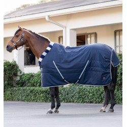 Horseware Newmarket Cosy 400g staldeken Marine witney Marineblauw Horseware Newmarket Cosy 400g staldeken Marine witney Marineblauw