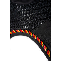 Vliegennet Horseware Newmarket WitGoud Zwart Vliegennet Horseware Newmarket WitGoud Zwart