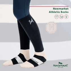 Sokken Horseware Newmarket Athletix RayureMarine