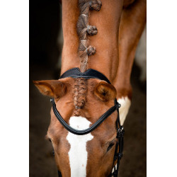 Bridon Montar Normandië gelooid leer Zwart Bridon Montar Normandië gelooid leer Zwart