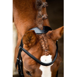 Bridon Montar Normandië gelooid leer Zwart Bridon Montar Normandië gelooid leer Zwart