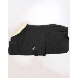 Montar fleece / softshell deken Zwart