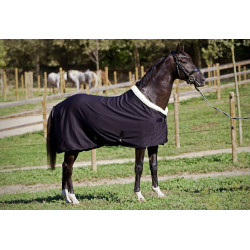 Montar fleece / softshell deken Zwart