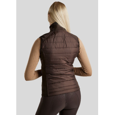 Mouwloze bodywarmer Montar Emma dames Bruin
