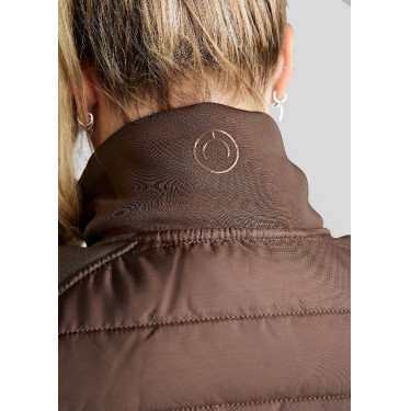 Mouwloze bodywarmer Montar Emma Curve dames Bruin Mouwloze bodywarmer Montar Emma Curve dames Bruin