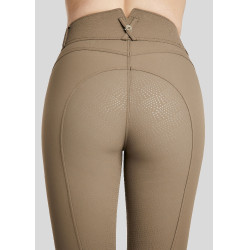 Broek Montar Megan hoge taille dames full grip Vol 2 Modder Bruin
