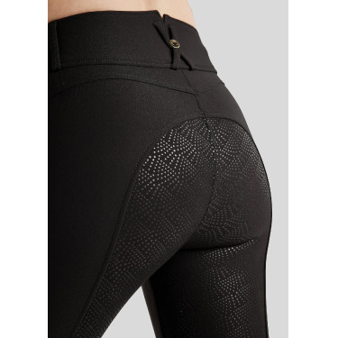 Broek Montar Megan hoge taille dames full grip Vol 2 Zwart