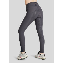 Damesbroek Montar Molly Yati hoge taille full grip Marine / roségoud Marineblauw