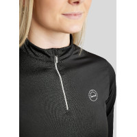 Polo Montar Everly kinderen lange mouwen Zwart Polo Montar Everly kinderen lange mouwen Zwart