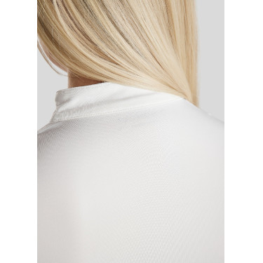 Polo Montar Everly Mon Tech dames lange mouwen roségoud Wit