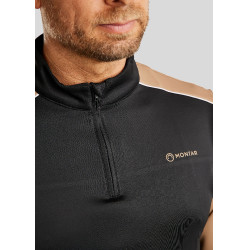 Polo Montar MoPhil lange mouwen heren Zwart Polo Montar MoPhil lange mouwen heren Zwart