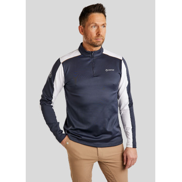 Polo Montar MoPhil lange mouwen heren Donker marineblauw