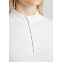 T-shirt Montar MoMaja lange mouwen dames Wit